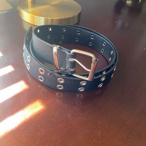 Torrid plus size grommet, black belt Size 2